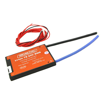 BMS Li-Ion 7S 24V 30A симметрия